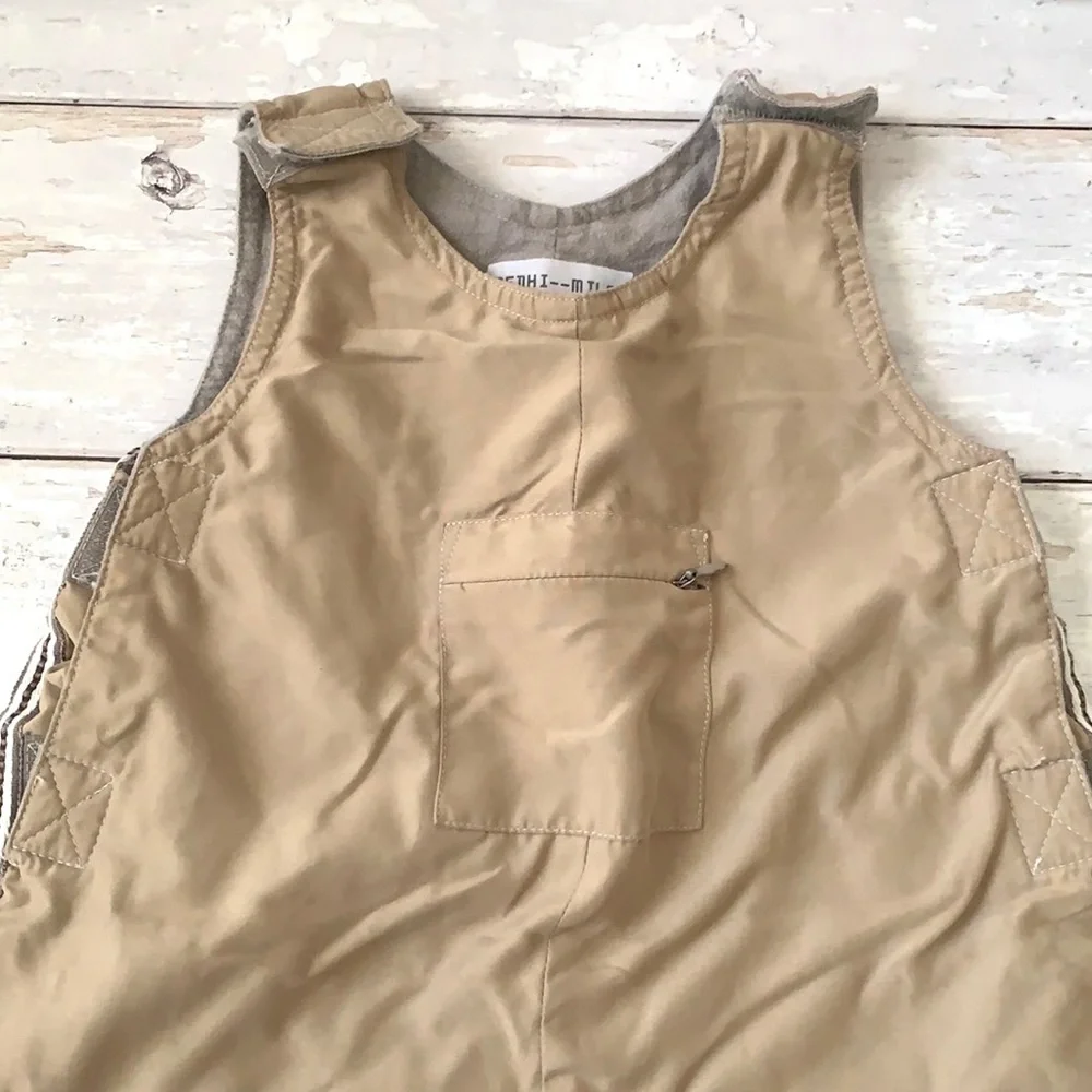 Baby Boy 6m Bout’Chou Winter Fleece Lined Overalls Kids Clothes Outerwear - Picture 3 of 5